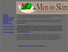 Tablet Screenshot of men-in-skirts.org